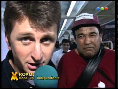 Korol en Boca vs Independiente - Videomatch 1997