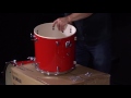Yamaha Rydeen Studio Burgundy Glitter + Set Cymbals Paiste video
