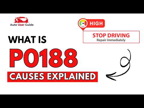 What Is P0188 Engine Error Code Causes Explained