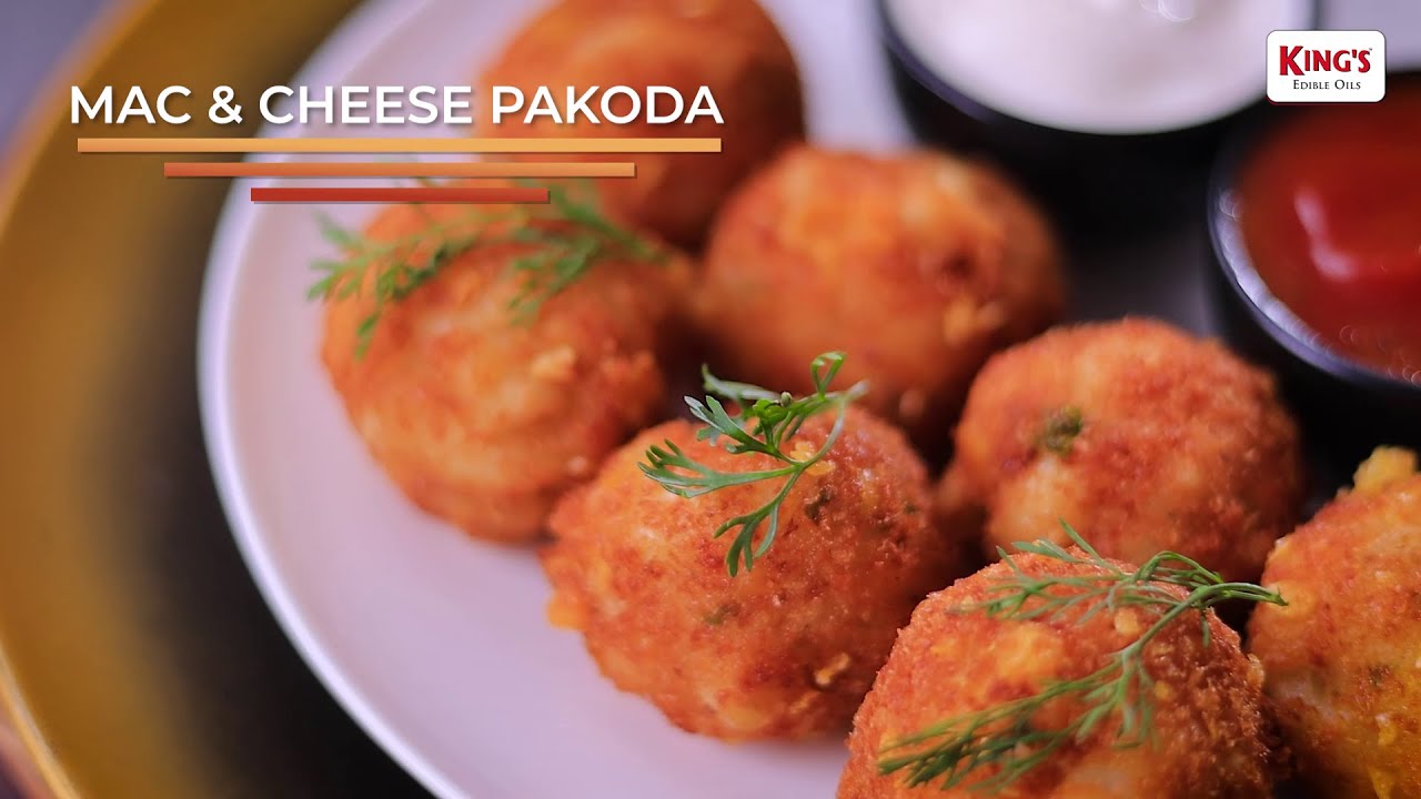 Mac and Cheese Pakoda