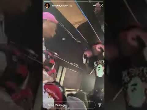 TSF Sancho Saucey shows off boxing skills while on IG