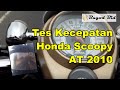Tes Kecepatan Honda Scoopy Karbu Honda Scoopy Speed Test