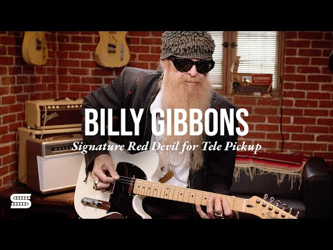 Seymour Duncan Red Devil Billy Gibbons Signature for Tele Humbucker Pickup (Bridge) - Black image 2
