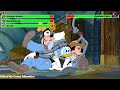 Mickey Donald Goofy The Three Musketeers 2004 Washroom Trouble With Healthbars