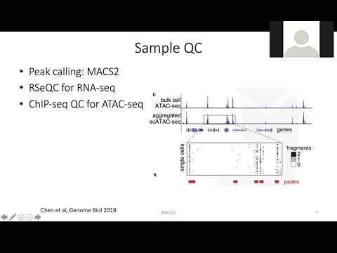 2020 STAT115 Lect16.2 Preprocessing and QC scATAC-seq