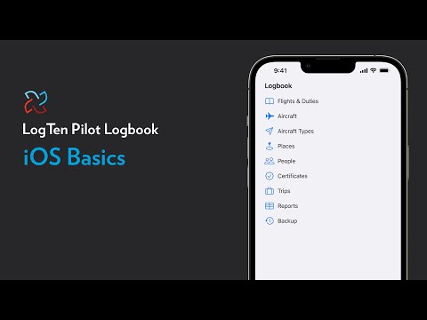 How to Use LogTen Pro for iPhone & iPad [Learn The Basics of Your Pilot Logbook]