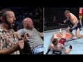 Dana White jumps out of chair after Chris Duncan's KO of Charlie Campbell ?