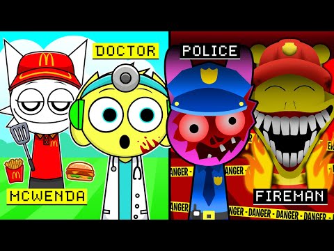 SPRUNKI but THEY HAVE JOBS..??