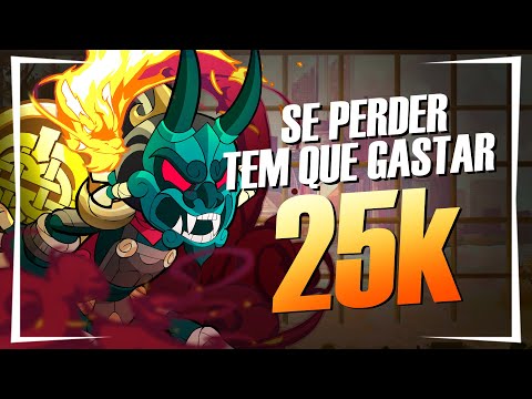 Se eu PERDER TENHO QUE GASTAR 25K DE GOLD - #901706