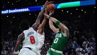 Michael kay on the new york knicks defeating the boston celtics 91 90 tmks 5 8 25