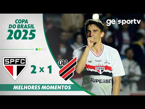 Gols e lances de São Paulo x Athletico Paranaense