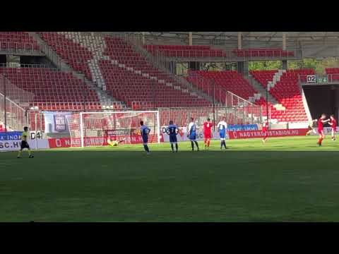 A győztes találat a DVSC II.-Tállya meccsen, Gyönyörű Gergő második gólja, 2021.05.09. NB III (2-1)