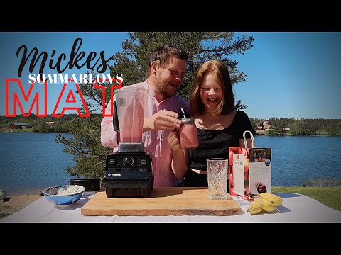 MICKES SOMMARLOVSMAT - Skinkrulle och smoothie med Agnes