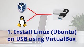 1. Install Linux (Ubuntu) on USB using VirtualBox