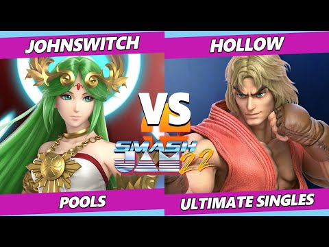 Smash Jam 22 - JohnSwitch (Palutena) Vs. Hollow (Ken) SSBU Ultimate Tournament