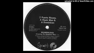 2 Puerto Ricans, A Blackman And A Dominican | Scandalous (Coming To America Mix)