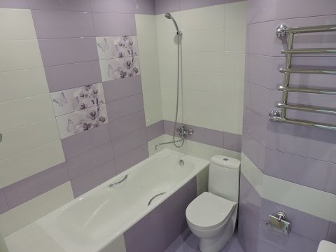 Ремонт ванной комнаты и туалета под ключ г. Климовск
