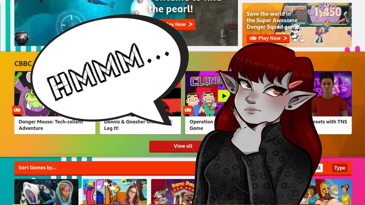 Playing Shockingly Bad CBBC & Cbeebies Games for the Nostalgia