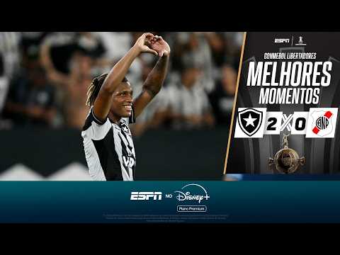 Gols e lances de Botafogo x Nacional Potosi