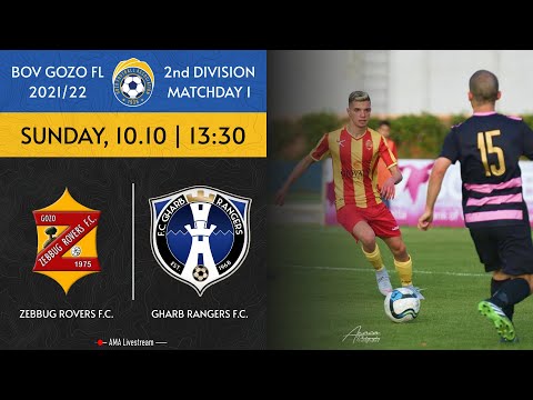 Zebbug Rovers – Gharb Rangers | BOV Gozo FL 2nd Division | Matchday 1 | 13:30, October 10, 2021