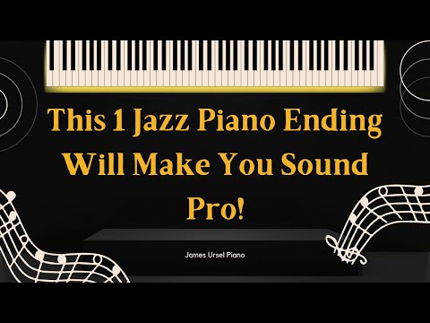 This 1 Jazz Piano Ending Will Make You Sound Pro...