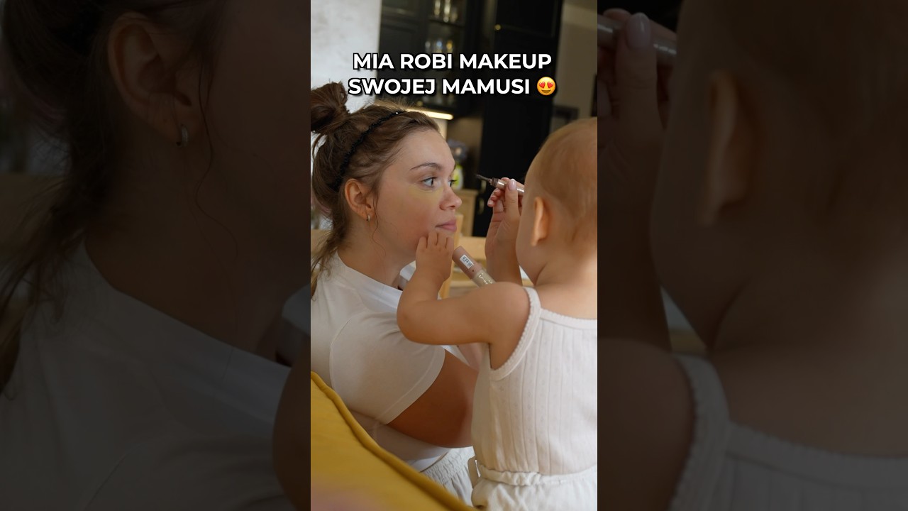 To jest takie urocze, że we wszystkim chce pomagać 😍