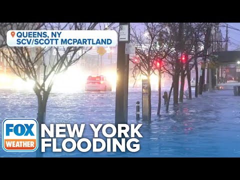 Christmas Week Bomb Cyclone: Coastal Flooding Swamps Parts Of New York