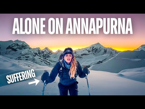 All Alone on Annapurna Circuit: Slammed By A Cyclone, Spellbound by Beauty