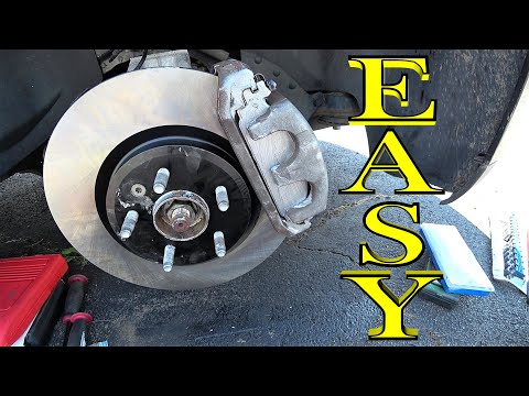 How to Replace Lincoln mkS Front Brake Pads and Rotors