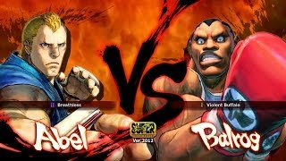 vaan79 (Abel) Vs. KENSHIROREI (Balrog) SSF4 AE 2012