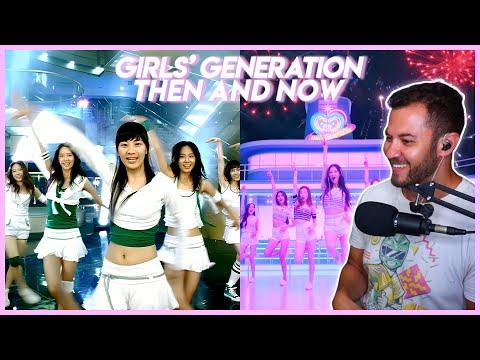 Then & Now! Girls' Generation 소녀시대 DOUBLE Reaction