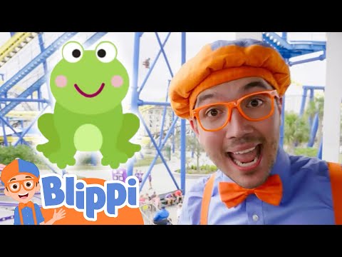Leap Frog | BLIPPI | Educational Songs For Kids