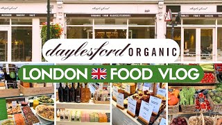 Grocery Shopping Vlog in London 🇬🇧 | Daylesford Organic | UK Luxury Foods