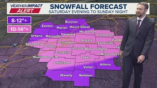 Columbus, Ohio snow forecast | Up to 14 inches expected in central Ohio