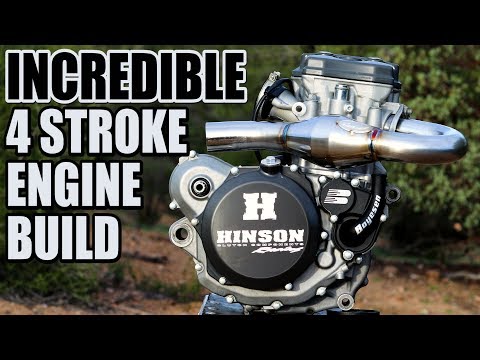 How to rebuild 4 stroke engine on a dirt bike - RMZ450 build