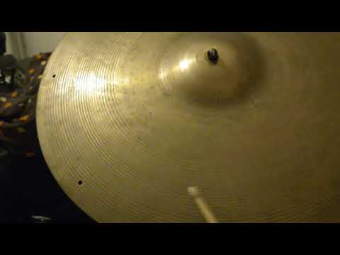 Zildjian 18" A. Zildjian Small Stamp Ride Cymbal 1957 - 1960 - Traditional image 5
