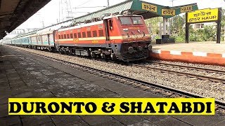preview picture of video 'Yesvantpur Duronto What's Up VS Puri Howrah Shatabdi | Haur'