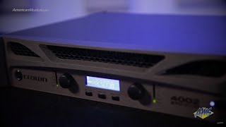 Video thumbnail for Crown XTi4002 DriveCore Power Amplifier - Crown XTi4002 by American Musical Supply