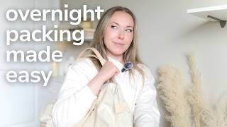 Overnight Trip Packing Tips You Didn't Know You Needed