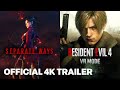 Resident Evil 4 Separate Ways Official DLC Reveal and VR Mode Trailer