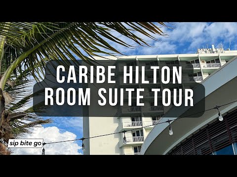 Caribe Hilton Hotel Room SUITE TOUR and Review (San Juan, Puerto Rico)