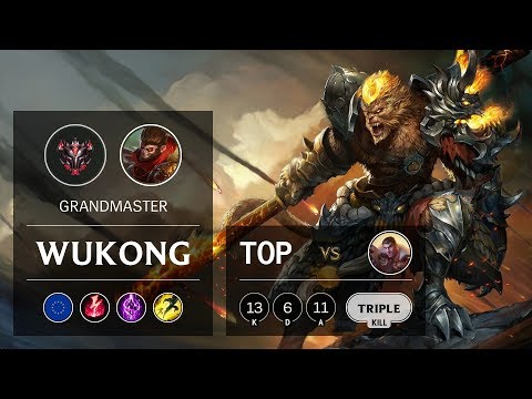 Wukong Top vs Jayce - EUW Grandmaster Patch 9.17