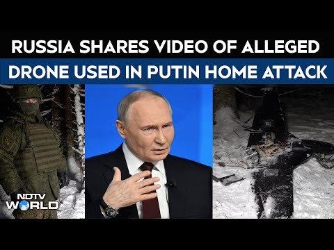 Russia Attack | Russia Releases Video Of Drone It Claims Was Used To Attack Putin's Home