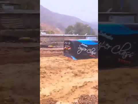 🚨 Corte de ruta en Quistagama, Tarapacá, tras activación de quebrada 🌧️🛑