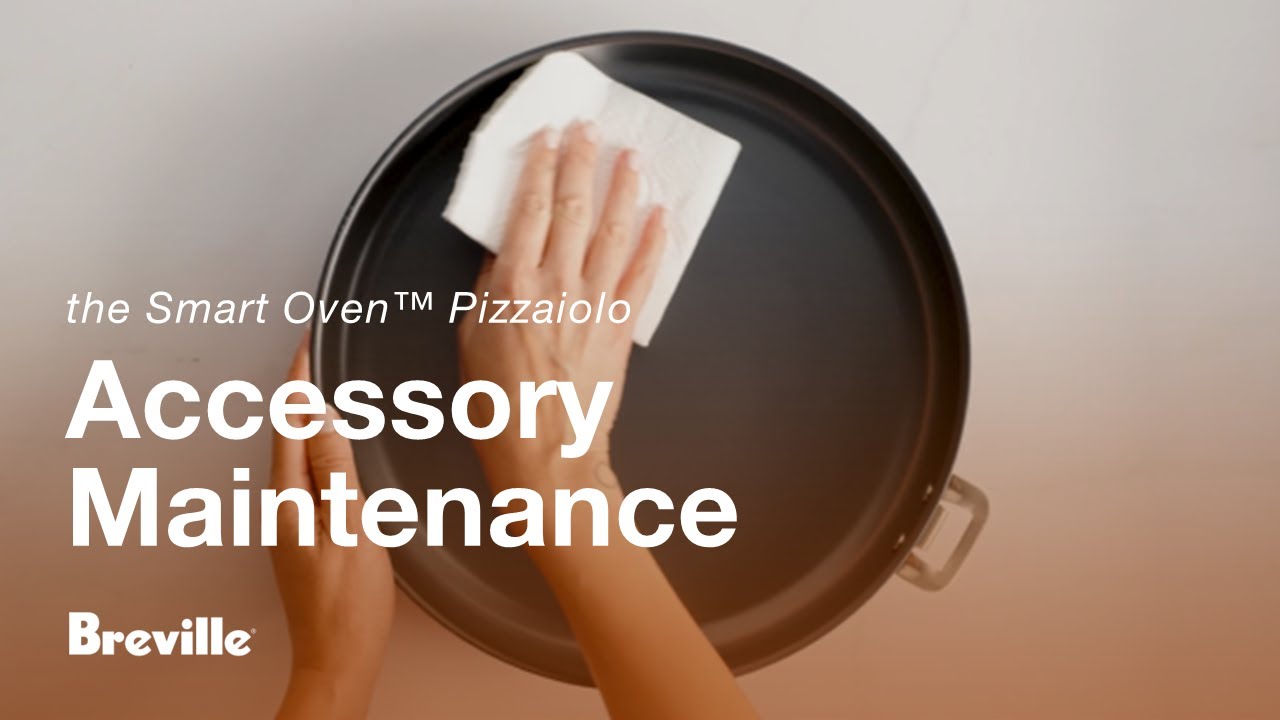 Breville coffee guide tutorial - How to season the pizza pan