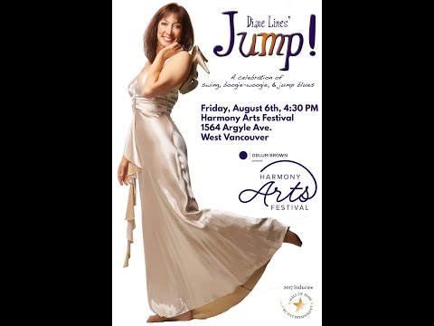 Diane Lines' "Jump!" at Whidbey Island - Train Kept A Rolling