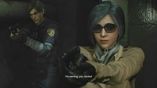 RESIDENT EVIL 2. Leon and Ada escape the basement, into the sewers! Horror gameplay PS5 60FPS Remake