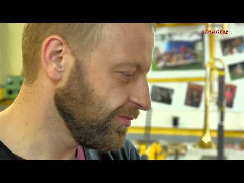 The New Schagerl Gansch Horn with Thomas Gansch at the Schagerl Factory