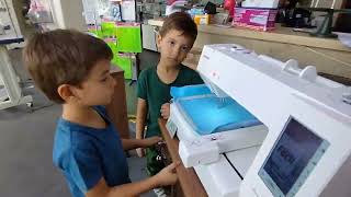 Bordar na Máquina é Fácil, até criança sabe!