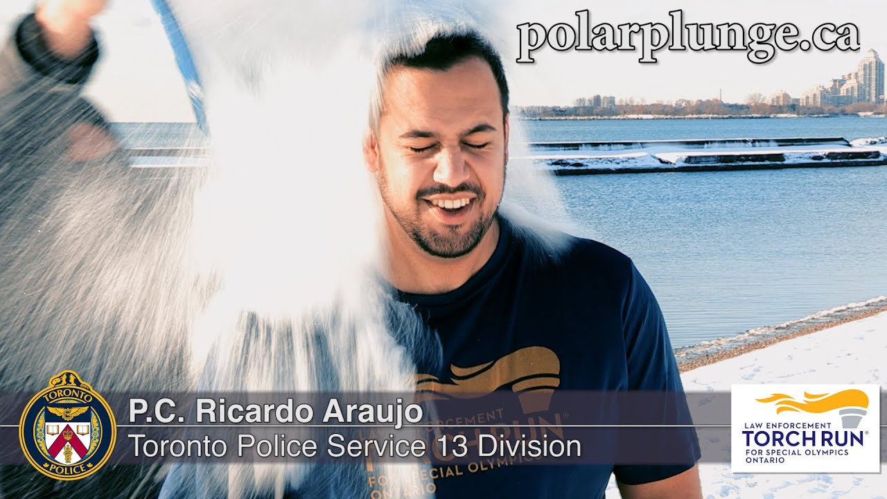 Toronto Police Service Virtual Polar Plunge Fundraiser for Special Olympics Ontario